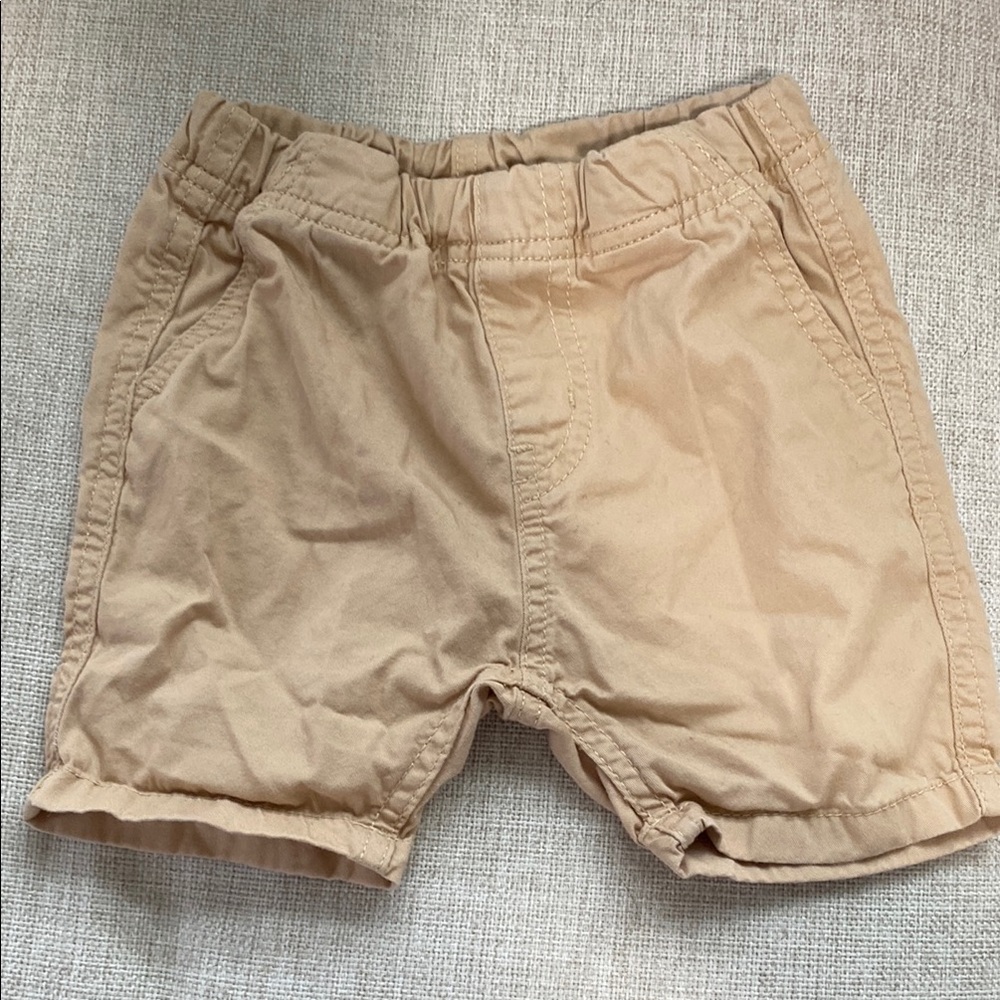 Tan Casual Shorts